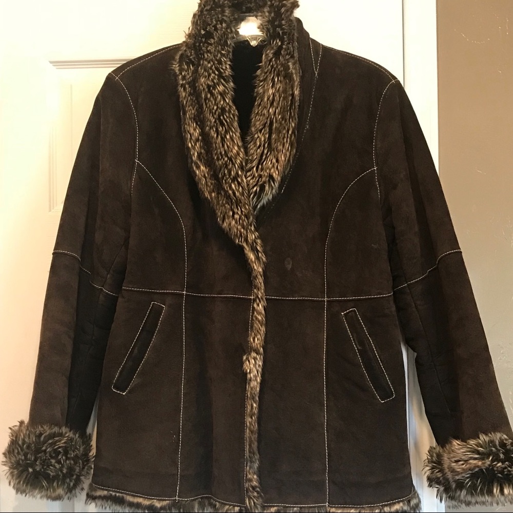 Marvin Richards 100% Leather/ faux fur